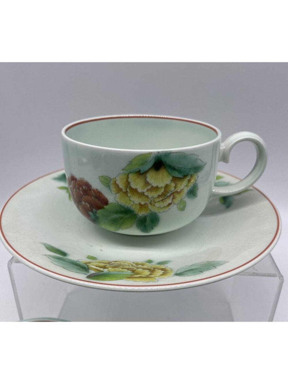 Villeroy & Boch T'CHOU (1) Tea Cup And Saucer Made In Germany Underglaze Decor